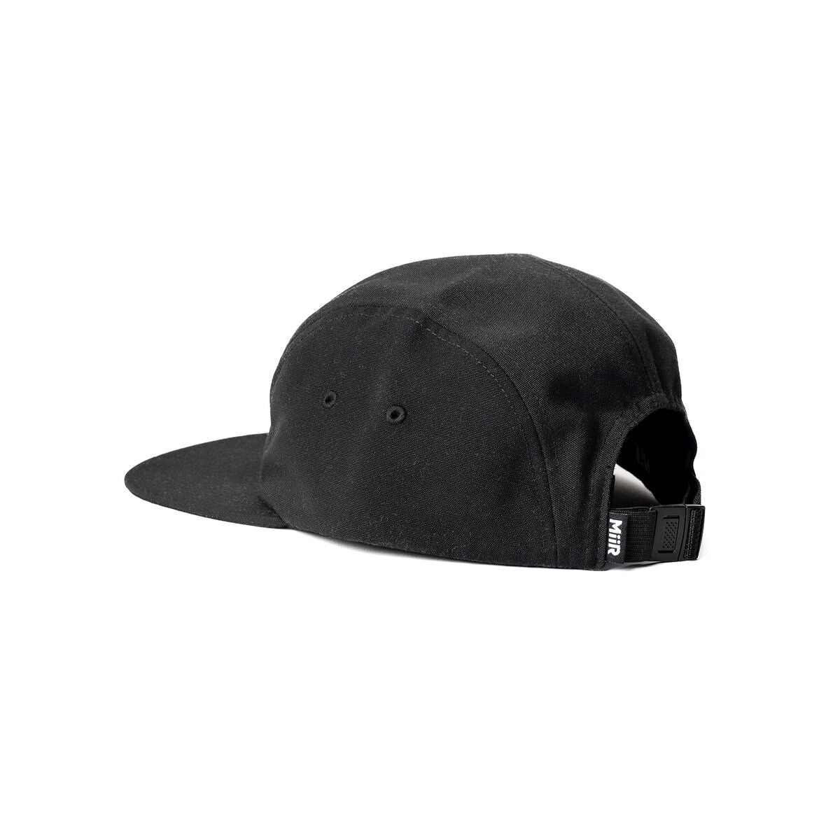 recycled-poly-flat-brim-5-panel-hat-n9 WebPDP-FlatBrim5PanelHat_Studio_Back_Black__HAT003002OS.jpg