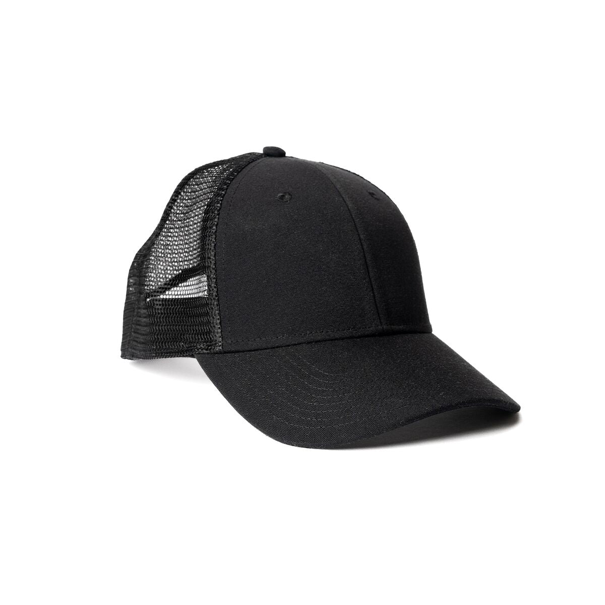 recycled-poly-low-profile-trucker-hat-l5 Web_PDP-LowProfileTruckerHat_Studio_Front_Black.jpg